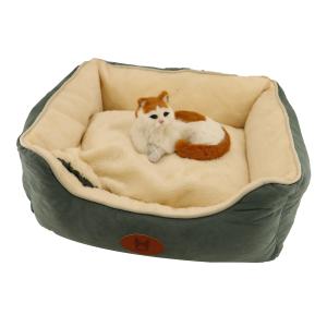 China 22 18 16 Inch Anti Anxiety Calming Nest Cat Bed Couch Warm Safe Soft Material Multi Styles wholesale