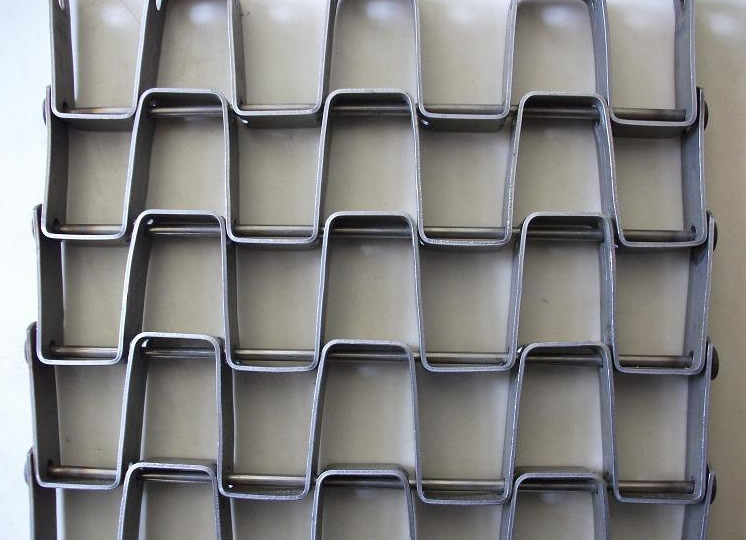 SS wire mesh belts flat wire mesh belts heavy load conveyor beltings for food industry
