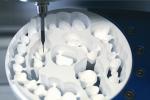 Great Biocompatibility Full Contour Zirconia Dental Crown For Dental Laboratory