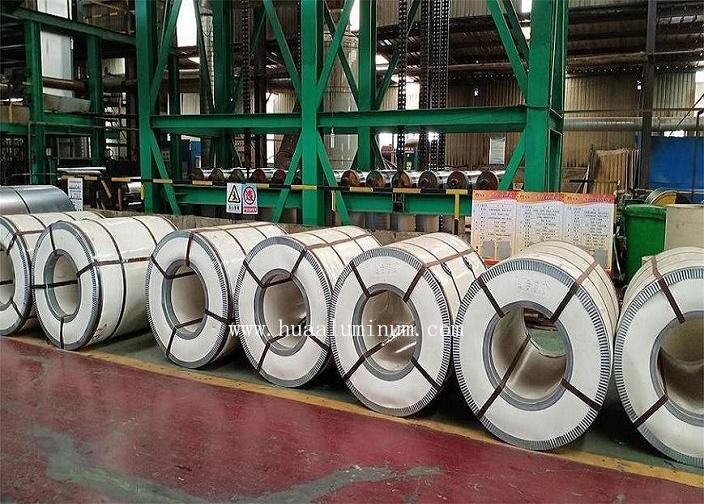 Heat Resistant 2400mm Width Aluminium Coated Coil With Anodized Surface