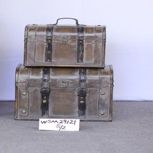China SENMIN L36x27x28 Reclaimed Wood Storage Trunk wholesale