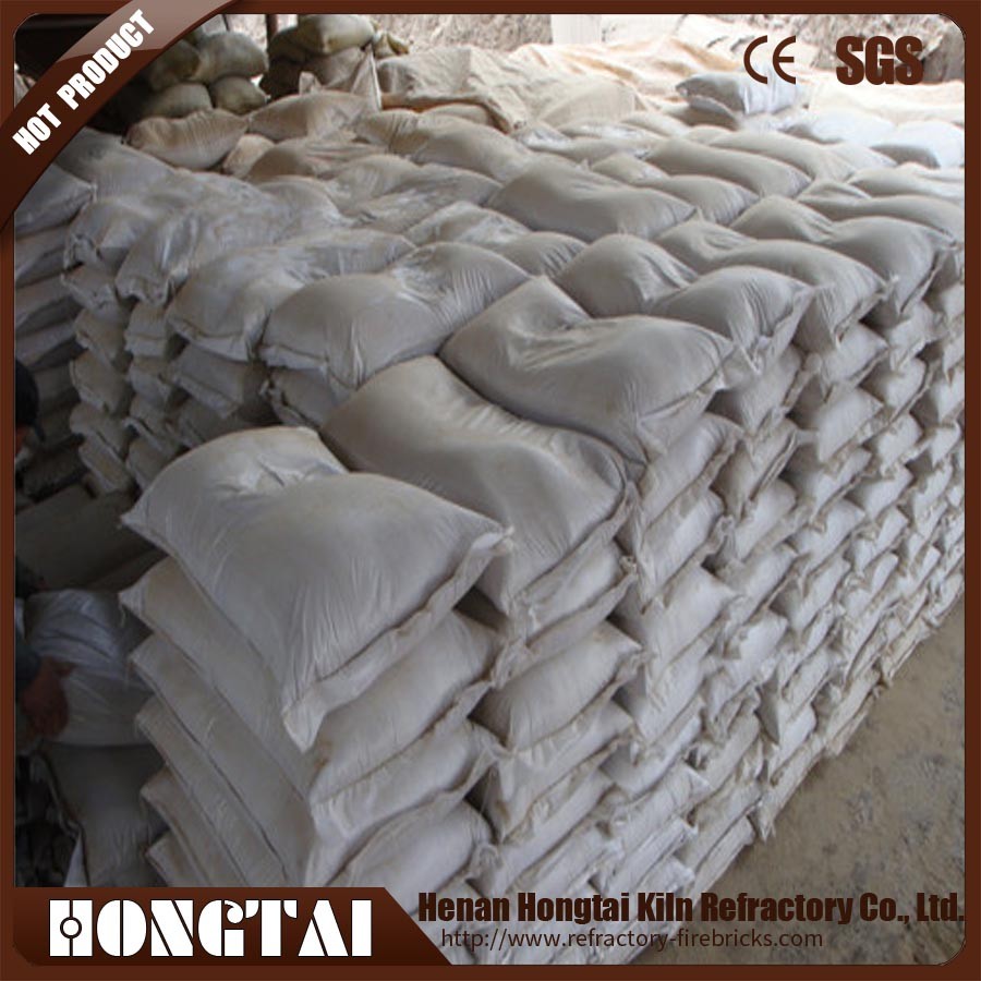 Chamotte Powder Refractory Castable Mortar for Common Refractoriness Degree Fe2O3 0.7-1