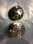 Cast Bronze Solid Lubricant Bearings CuZn25Al6Fe3Mn3 Non-standard With Good