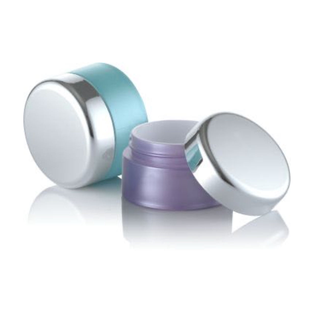 30g 50g PP Frost Body with Sliver Lid Facial Cream and Eye Cream Empty Cosmetic Jar
