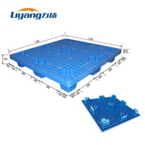 China HDPE Reversible Rackable Plastic Pallets One Piece Injection Molding wholesale