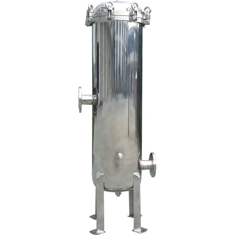 SS304 / SS316 Bag Filter Housing Stainless Steel Filter Tank Security