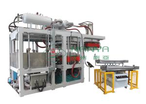 China Green Automatic Paper Plate Making Machine / Disposable Plates Making Machine wholesale