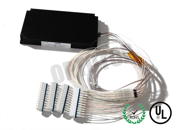 2 m Length Fibre Optic Couplers OM 2 , LC UPC Fiber Optic Cable Splitter