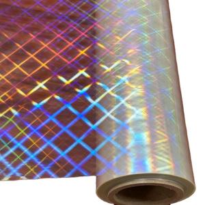 China Multiple Extrusion Transparent Holographic Film For Soft Holographic Packing wholesale