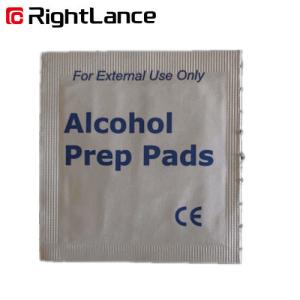 China 3CM Non Woven Sterile Alcohol Cotton Pads Swab Isopropyl Alcohol 70 FDA wholesale
