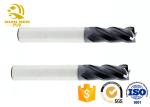 High Hardness Metal Cutting End Mills , Carbide Cutting Tools For Steel Cast