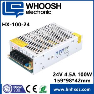 China 100W WHOOSH LED Light Power Supply IP20 24VDC LED Driver wholesale