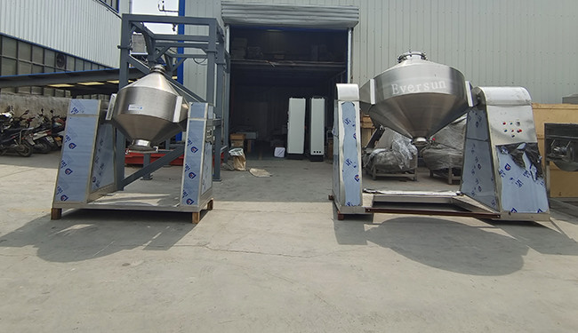 50L 300L 500L 3000L Double Cone Mixing Machine For Pharmaceutical Powder Granule