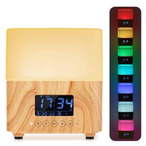 China Innovative Clock LCD Display 300ml Ultrasonic Smart Aroma Diffuser wholesale