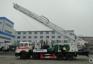China Water Well Geological Depth 600m Truck Mounted Drilling Rig wholesale