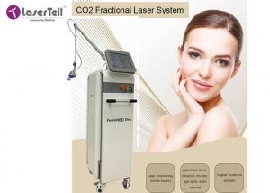 China Touch Screen Radio Frequency Co2 Laser Beauty Machine Marks Removal Acne Removal wholesale
