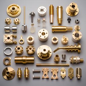 China High Precision Machined Brass Parts CNC Turning Milling Processing wholesale
