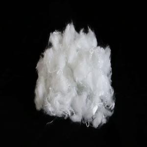 China Comfortable 32mm Hollow Conjugated Fiber White Environment-Friendly PSF wholesale
