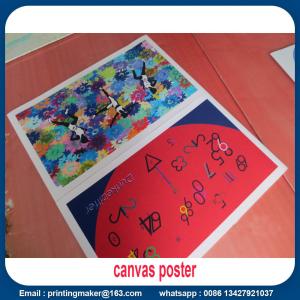 China Quality Canvas Print Poster Banner for Aluminum Wall Frame wholesale