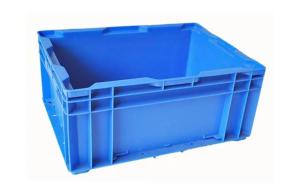 China Industrial Euro Stacked Container Plastic Warehouse Turnover Box wholesale