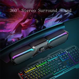 China Black 2.0CH TV Bluetooth Soundbar Speaker For Home Entertainment wholesale