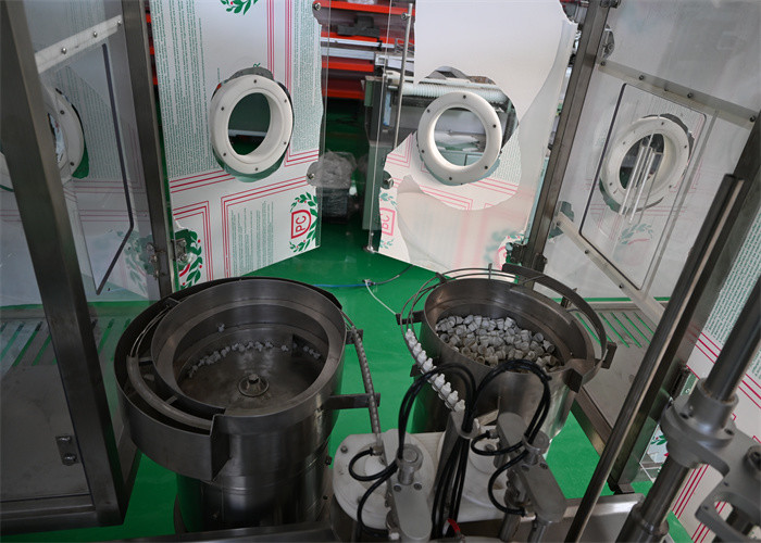 Eye Drops Filling Capping Intergrated Machine 3 In 1 Machine, Screw Capping With PLC Control