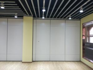 China Commercial Movable Track Sliding Partition Walls Panel thickness 85 mm wholesale