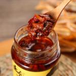 Tender Bamboo Shoot Chinese Spicy Chilli Sauce Chopped Healthy Food