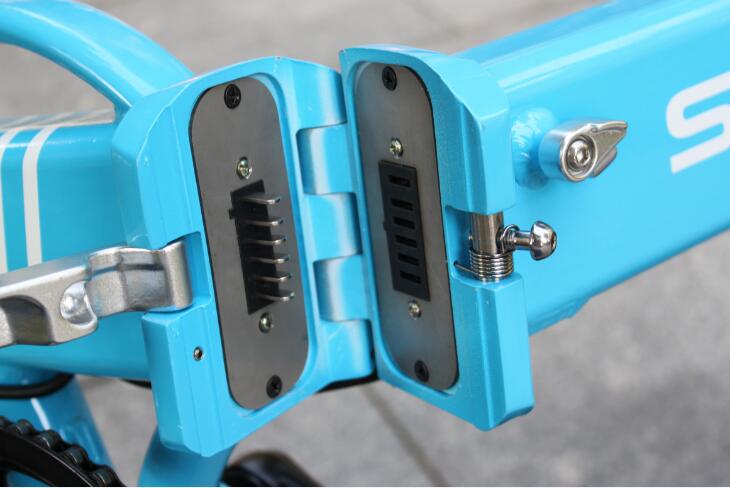 High Speed Electric City Folding Bike 14 Inch Aluminum Alloy Small Size For Adult