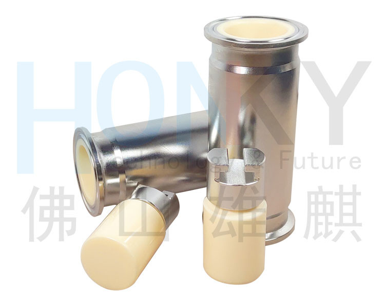 50ml Max Check Valve Liquid Filling Piston Pump With Ceramic Cylinder
