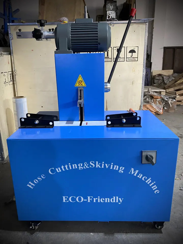 Button Control hosecrimping-machine.comHose Cutting Equipment Rubber Blade Cutting Machine