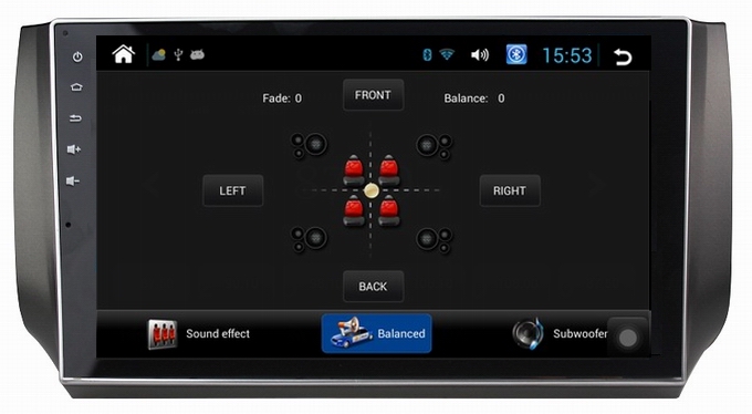 Ouchuangbo android car audio Nissan sylphy 2012 with radio bluetooth gps navigation system 10.1 inch touch screen