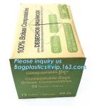 OEM 100% Compostable Eco Friendly Biodegradable Garbage Bags, 100% Biodegradable