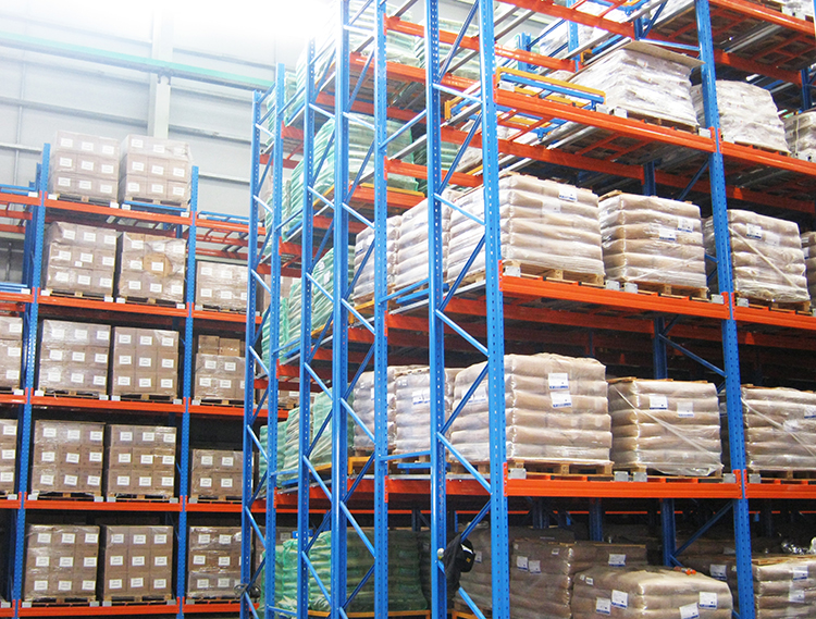 1-2 Pallet Width Warehouse Racks Equipment Pallet Storage Shelf Rack for Steel