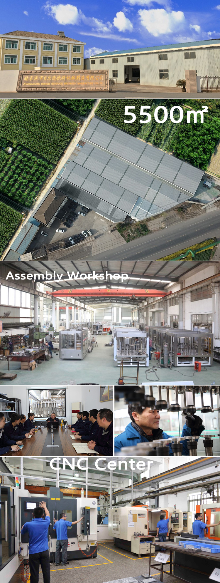 2000bph Automatic Beer Filling Machine BEIERDE Beer Filling Line
