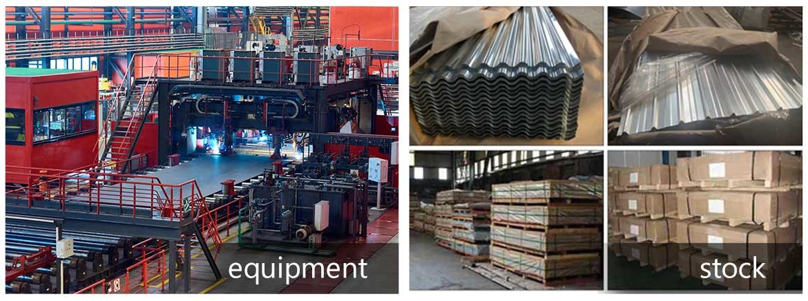 Dx51D+Z Galvanized Steel Roofing Sheets large factory manufacturer