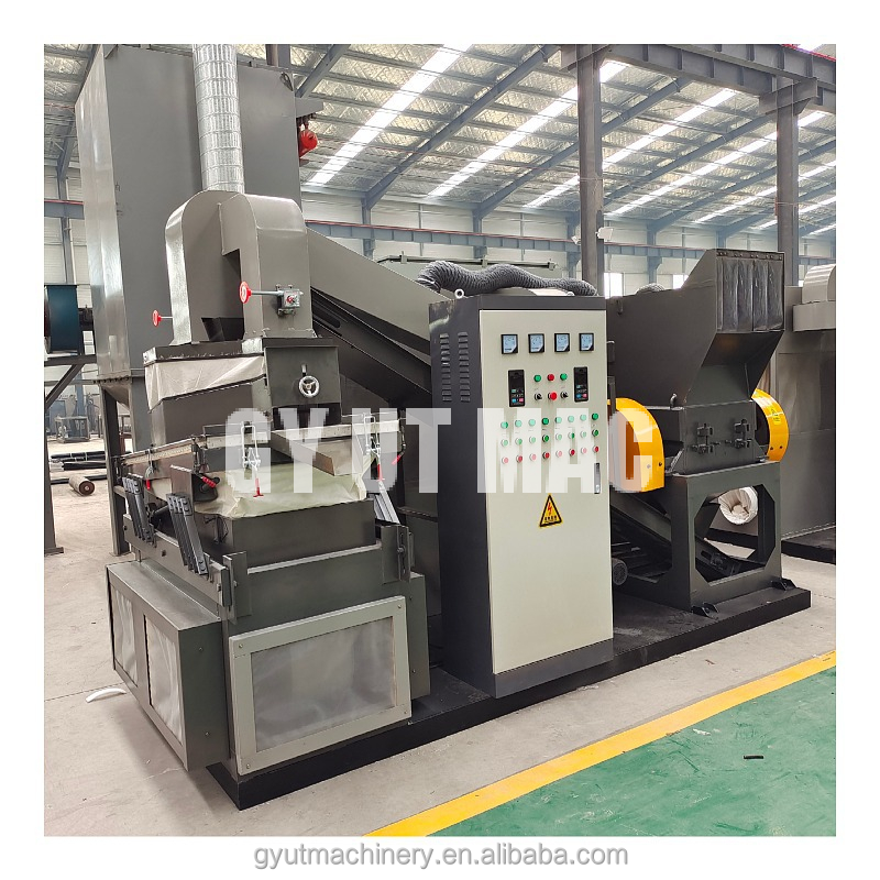 Support Single-Phase Cable Grinder Machine for Recycling Material Waste Copper Wire Cable