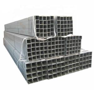 China Square Hot Dipped Pre Galv Tube Electric Welded Resistant With Plain Ends wholesale