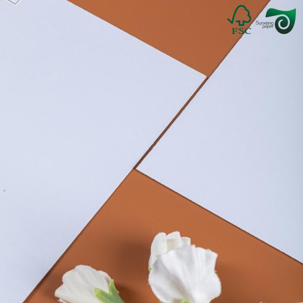 300g Recycled Duplex Board With Grey Back For Notebook Covers Coated Duplex