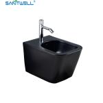 SWJ0531MB Bathroom WC pan White Wall Hung Bidet 490*370*300 mm size , Floor