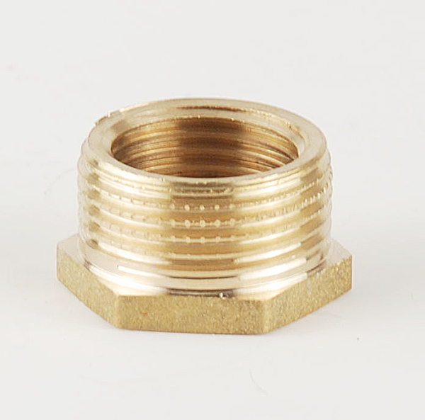 Rustproof 3/4 Inch Brass Pipe Fittings Brass Pipe Tee / Cross / Nipple Connector​