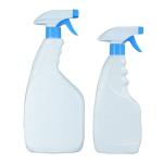 Cleanser Detergent Plastic PE Spray Bottle With Nozzle 950ml 500ml