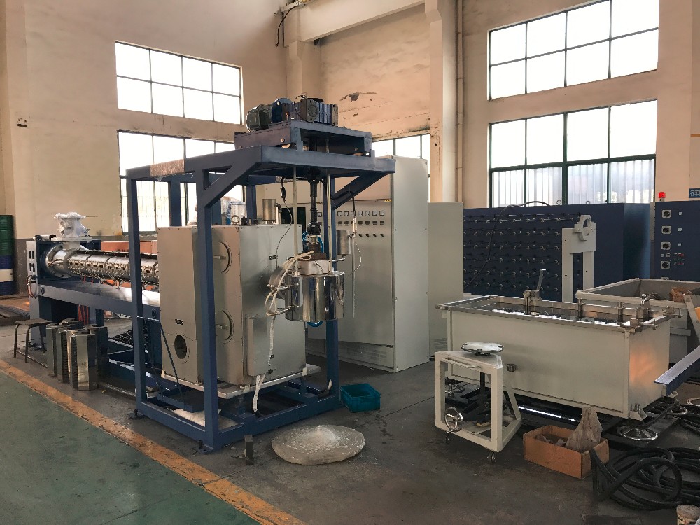 plastic PET/PP/PE/PBT/PA monofilament machinery with single screw extruder for broom, net, brush, fishing line