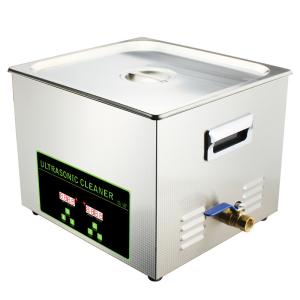 China Lab Ultrasonic Dental Cleaner Machine Stainless Steel 15L Multiple Frequency wholesale