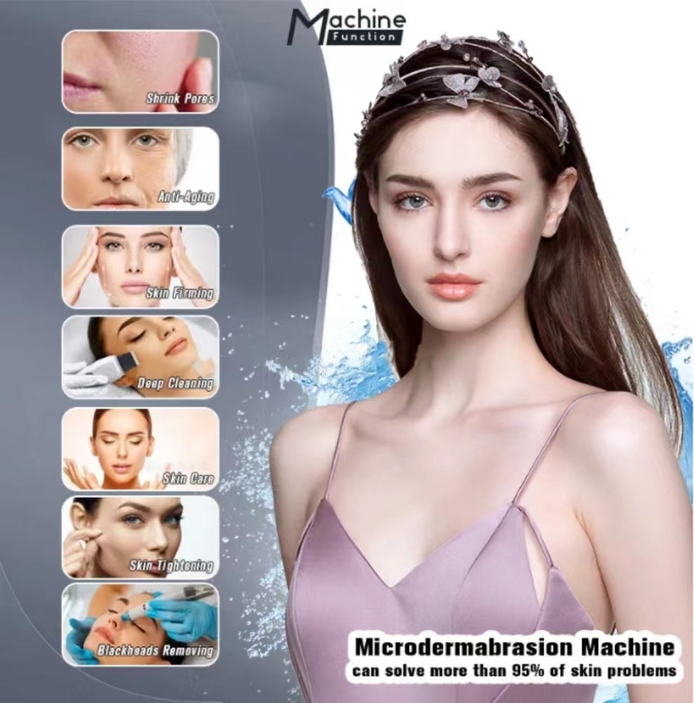 Wrinkle Remover Hydrafacial Equipment With 2 Photon Light Handles