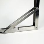 ODM 400mm Stainless Steel Folding Desk Brackets