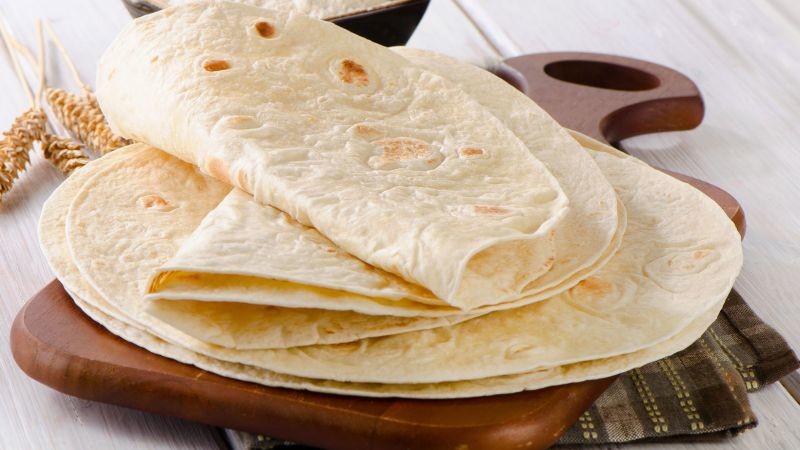 High Capacity Automatic Tortilla Production Line With PLC Control System