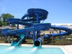 Kids Playground Outdoor Games Commercial Swimming Pool Equipment Water Slide Set