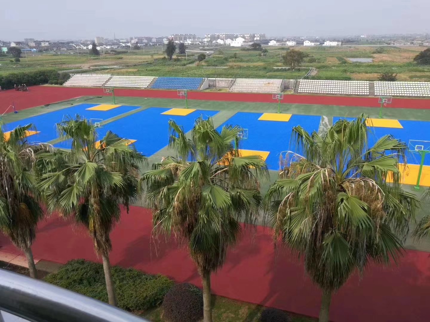 Waterproof PU Sports Court Material For Indoor Or Outdoor Cement Asphalt