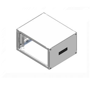 Anodized Custom Precision Sheet Metal Fabrication Heavy Duty Vented Knockdown
